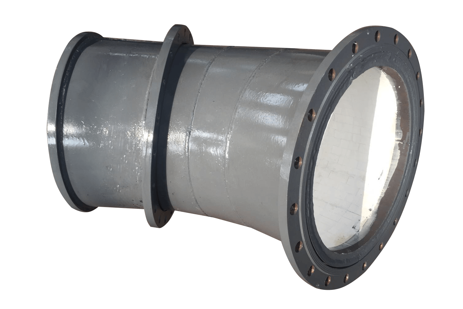 內(nèi)襯陶瓷耐磨管道，提升管道8倍耐磨性[江蘇江河]