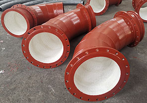 想讓管道更耐用？可以看看 90° 耐磨陶瓷內襯彎頭