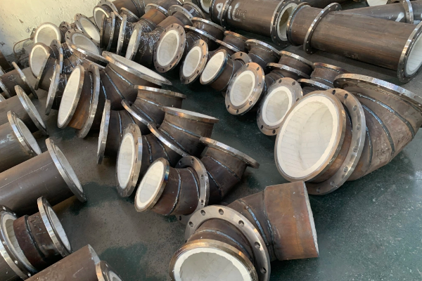 制粉系統(tǒng)耐磨陶瓷片管道