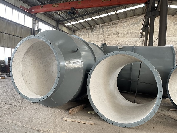 洗煤廠陶瓷復(fù)合耐磨管道