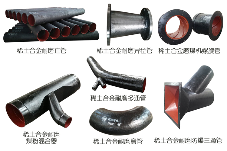 耐磨管道|稀土管|雙稀土合金耐磨管|江蘇江河40年專注耐磨管道的生產廠家